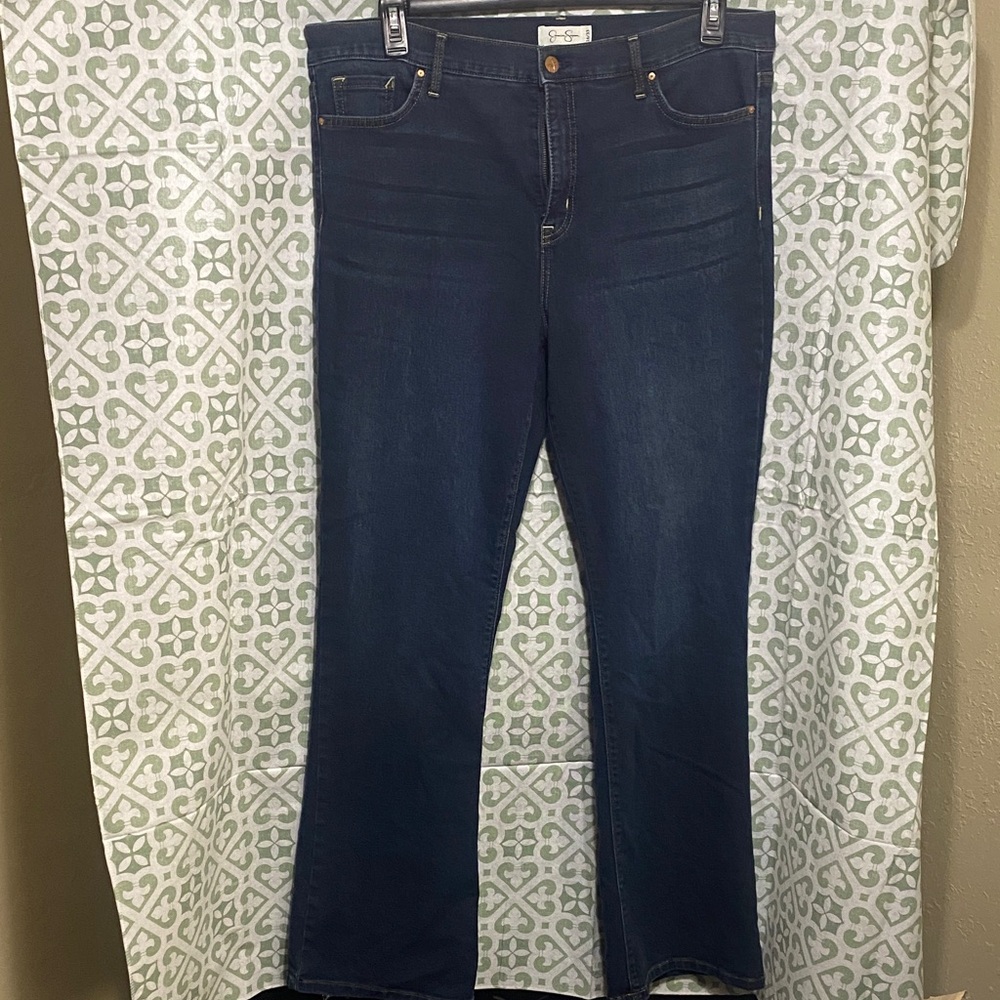 Jessica Simpson Dark Blue Boot Cut Jeans